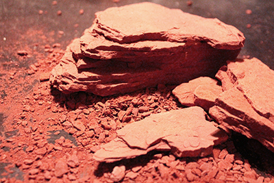 Earthy Goodies Brand Layered Red Dirt
